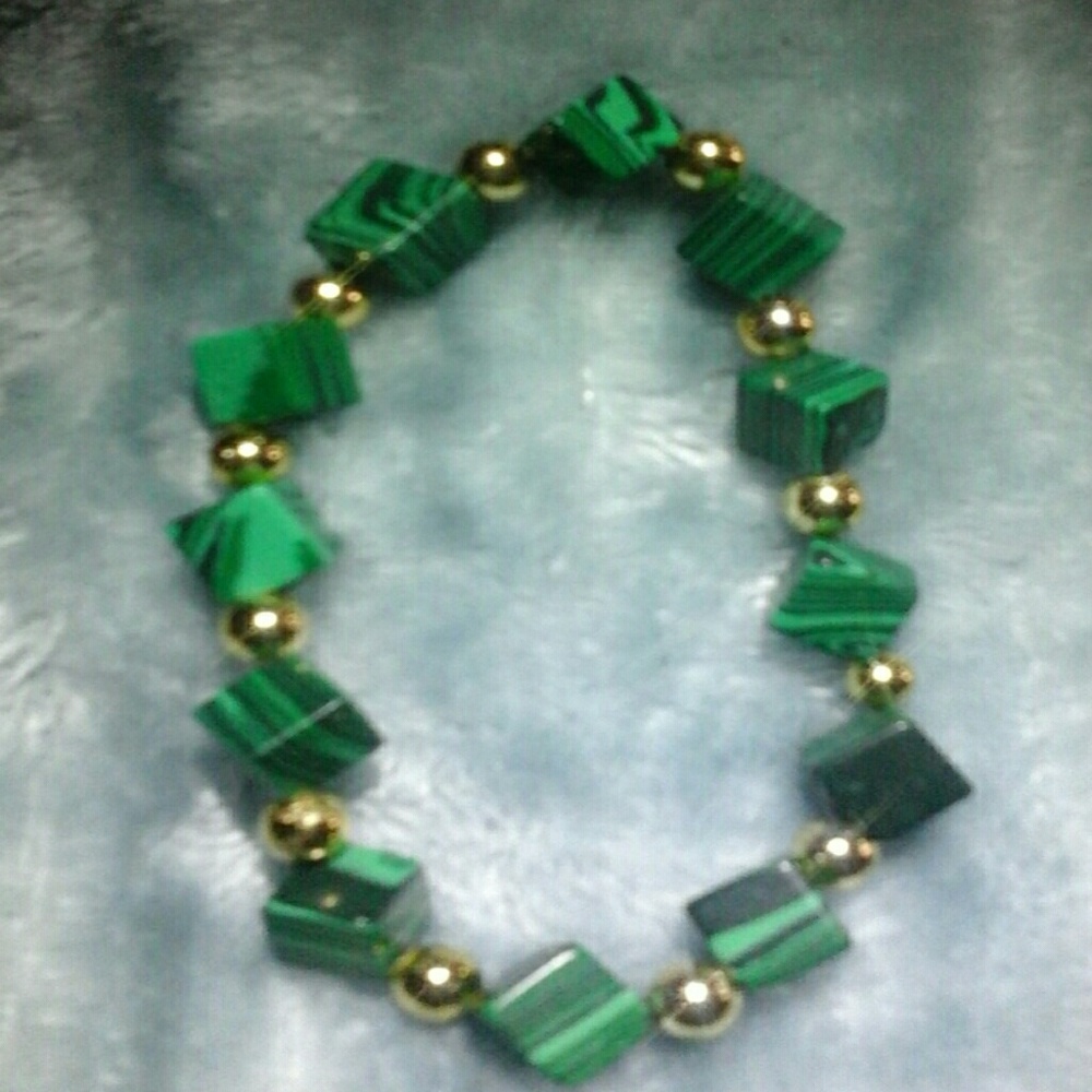 💚Malachite Gemstone Bracelet💚